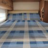 cpmpleto letto camper scotland azzurro