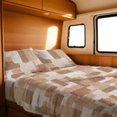 completo lenzuola barca e camper BRICK ARANCIO