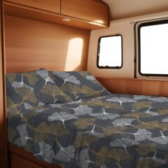 completo lenzuola barca e camper GINKO GIALLO